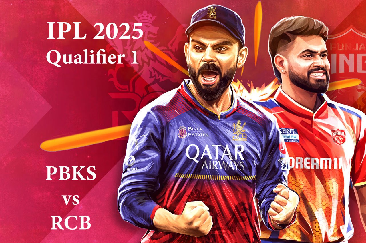 IPL 2025 Qualifier 1: Punjab Kings vs Royal Challengers Bangalore at Mullanpur