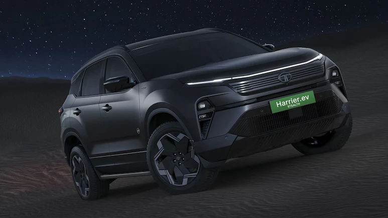 Tata Harrier EV Stealth Edition Launched in India at ₹28.24 Lakh