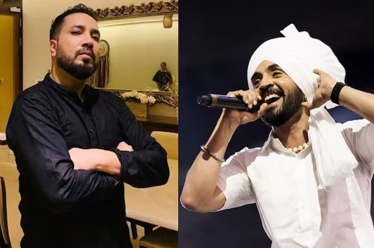 Mika Singh Calls Diljit Dosanjh a “Fake Singer” Over Hania Aamir Collaboration