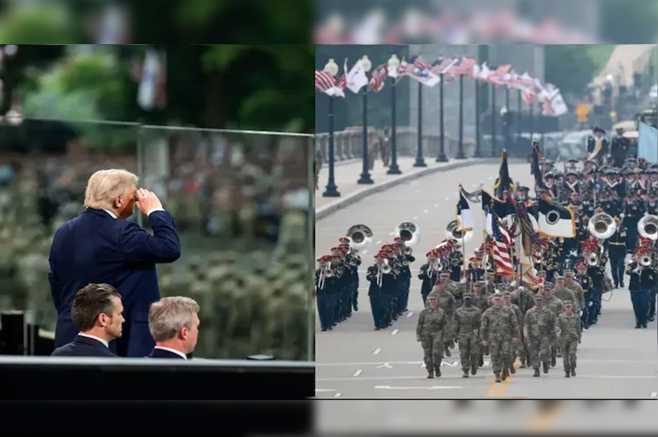 Trump’s Military Parade Flops as Sloppy Marching Draws Social Media Ridicule