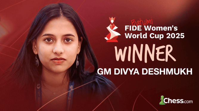 Divya Deshmukh Becomes FIDE Women’s World Cup Champion, Earns $50,000 Prize