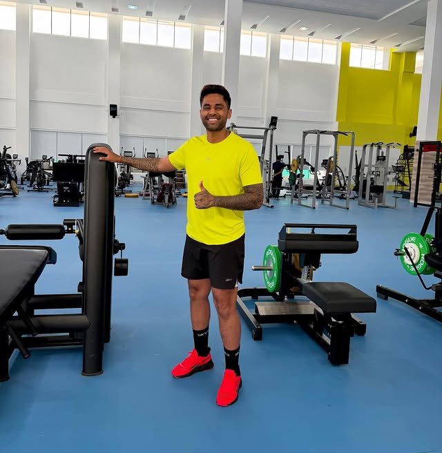 Suryakumar Yadav Resumes NCA Training After Sports Hernia Surgery, Targets Asia Cup Comeback