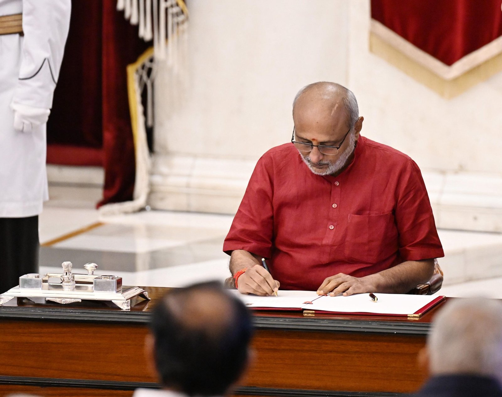 C P Radhakrishnan Takes Oath as 15th Vice President of India