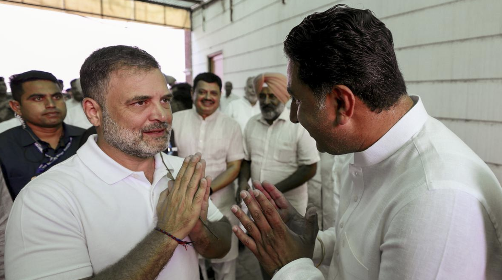 Rahul Gandhi Visits Flood-Hit Amritsar: Walks Among Victims, Demands Urgent Relief