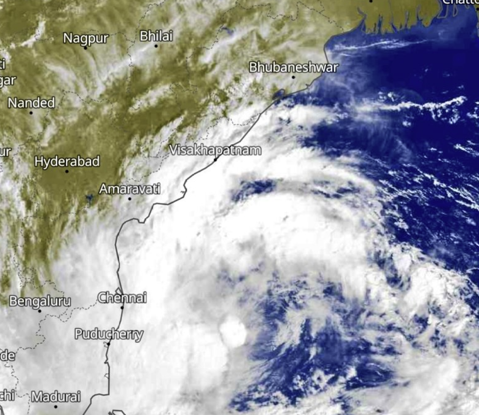 Cyclone Montha Bears Down on Andhra Pradesh: Coastal Districts Brace for Impact